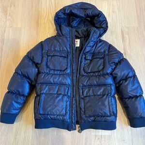 Like new Appaman navy insulated puffy coat 8